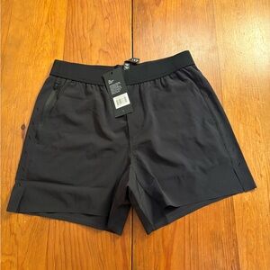 Ten Thousand Interval Short 5IN Unlined Black Medium Workout Gym Running